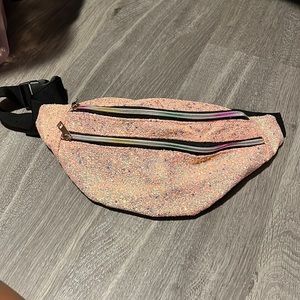 Pink sparkle Fanny pack